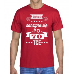 BRANIE ZACZYNA SIĘ PO  70-TCE