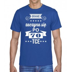 BRANIE ZACZYNA SIĘ PO  70-TCE