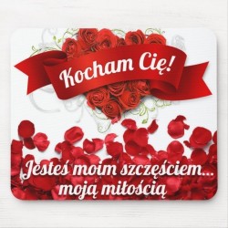 PODKŁADKA POD MYSZ - TAK BARDZO CIĘ KOCHAM