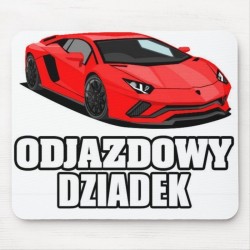 PODKŁADKA POD MYSZ - ODJAZDOWY DZIADEK