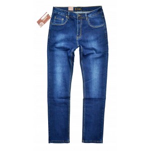 SPODNIE JEANS - ST. LEON GRANATOWE