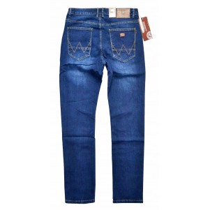 SPODNIE JEANS - ST. LEON GRANATOWE